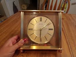 Bulova Mantel Clock | eBay