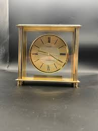 Vintage Bulova Mantle Clock - Etsy Israel