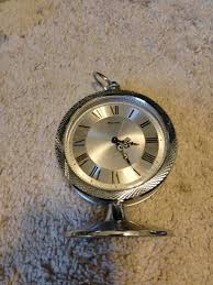 Bulova Wind Up Alarm Clock | eBay