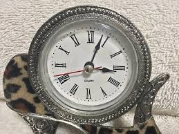 As Is) Welforth #2015 Fine Pewter Cloth Leopard Print Quartz ...