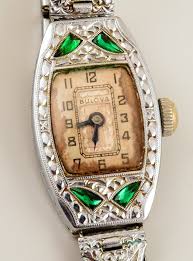 1929 BULOVA 'Miss Liberty' Ladies Art Deco Watch, featuring ...