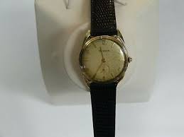 1957 BULOVA MECHANICAL WIND 10K RGP MEN'S WATCH | eBay