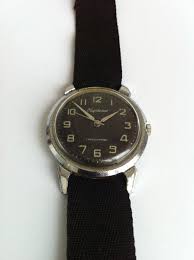 Vintage Rare Soviet Kirovskie Black Rare Dial 16J Men's ...