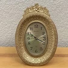 Bulova | Accents | Vintage Bulova Gold Ornate Floral Art ...