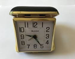 Vintage Bulova Travel Clock As Is For Restoration Parts ...