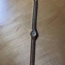 Elgin | Accessories | Vintage 4kgp Gold Diamond Elgin Womens ...