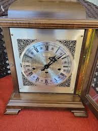 Vintage Hamilton Chiming Mantle Clock Made in W. Germany ...