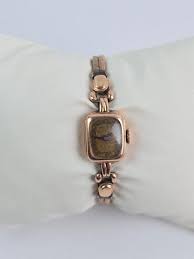 Hamilton 14K Rose Gold Filled Women's Wrist Mechanical Watch ...