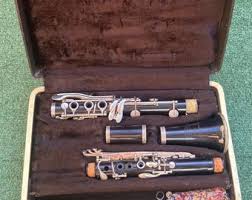 Vintage Musical Instrument, Clarinet, Bundy, in Hard Case, Black Felt, Music, Notes, Concert, Musical, Practice, Band, Entertainment - Etsy