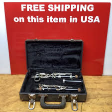 Bundy Clarinet With Case, Used Condition, Not Tested, See ...