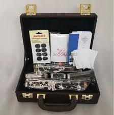 Professional Bb Clarinet: Silver Plated 17 Key, E13 Model ...