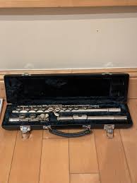 Yamaha 225Sii Silver Plated Flute With Hard Case Made in ...