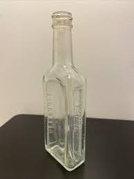 Antique Chas H. Fletchers Castoria Bottle Glass Medicine 5 3 ...