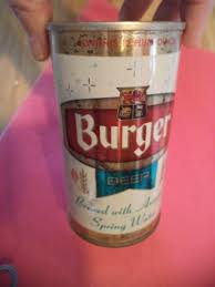 BURGER BEER 12 OZ STRAIGHT EDGE STEEL BEER CAN BURGER ...
