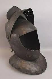 Antique Medieval Steel Helmet 19th Centh Hand Forged Armor ...