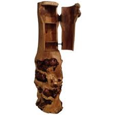 Tree Trunk Cabinet - 6 For Sale on 1stDibs | tree trunk shelf, tree trunk bar