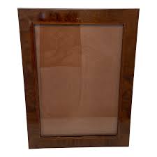 Burled Italian Picture Frame | Chairish