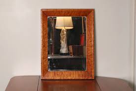 Framed Mirror in Birdseye Maple — LEONARDS NEW ENGLAND