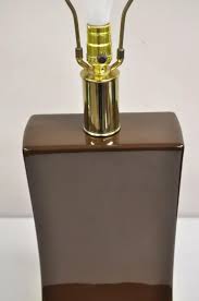 Vintage Laurel Mid Century Modernist Chocolate Brown Ceramic ...