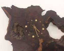 Modernist Modern Carved Wood Wooden Burl Shape Wall Hanging ...