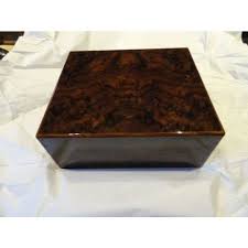 Elie Bleu Walnut Burl Humidor 50 count – BG Gear Co