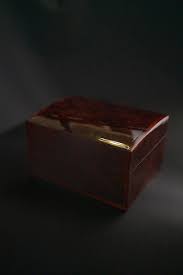 Breitling Original BREITLING Brown Polished Wooden Watch Box ...