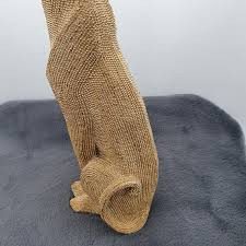 Gold Panther Statue, 16.53 Inches, Panther Sculpture ...