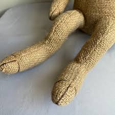 Bunny Rabbit Bow Tie Checkered Brown Tan Plush Toy | eBay