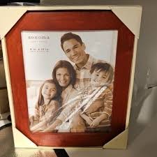 Sonoma Life+Style 8 x 10 Photo Frame Cherry Thai Woods New ...