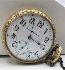 Burlington Special, Gold Filled Railroad Pocket Watch