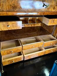 Mid 19th Century Walnut and Mahogany Secretaire For Sale at ...