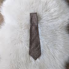 Vintage Silk Tie With Intricate Medallion Pattern | Unique ...