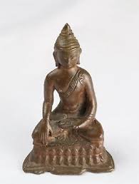 antique seated buddha statue | eBay
