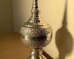 Handmade Burmese Buddhist Offering Bowl Gold Colour Made ...