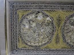 Vintage Thai Burmese Kalaga Embroidered Tapestry Framed Beaded Sequined Art - Etsy