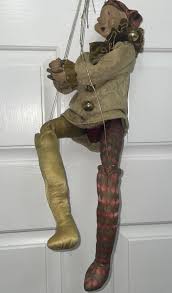 Jester Elf Mark Roberts 19" Christmas Figurine Cupboard ...