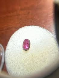 Bought this ruby and sapphire, received them with small ...