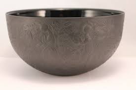 Bjorn Winblad Rosenthal Whimsical Porcelain Black Matte Bowl ...