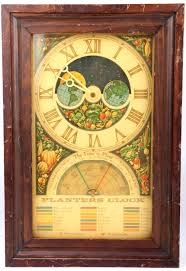 Sold at Auction: VINTAGE FAIRFEILD PLANTERS CLOCK BY ...
