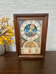 Vintage Mechtronics Fairfield Planters Clock | Moon Phase ...