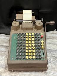 Antique Burroughs Cash Register - 9” X 11” X 14” - Vintage ...