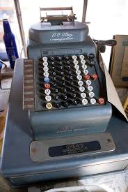 Old American Cash Register by Science Photo Library