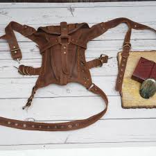 Superior Western style leather thigh bag. Utility... | Depop