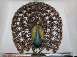 Vintage Peacock Wall Art for sale | eBay