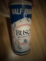 BUSCH BAVARIAN BEER 16 OZ STEEL STRAIGHT EDGE BEER CAN ST LOUIS NEWARK LA & MORE | eBay