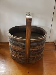 Vintage Wooden Woven Bamboo Rattan 3 Tier Wedding Basket | eBay