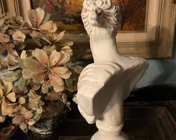Plaster Bust of Artemis Greek Goddess Classic Creamy White - Etsy UK