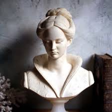 Bust of a Lady A. Giannelli French Bust Ivorine Statue Neoclassical Alabaster Marble - Etsy