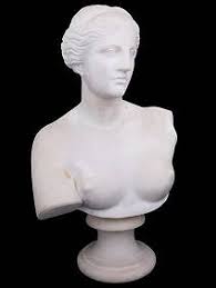 Guiseppe Rossi (d.1907) Marble Venus Bust, 1879