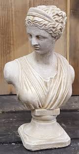 Antique Sandstone Greek Roman Diana Bust Statue | eBay